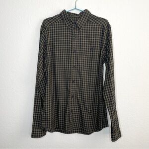 Patagonia Mens Long Sleeved Vjosa River Pima Cotton Shirt Plaid